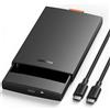 UGREEN Enclosure Disco Rigido per HDD 2.5 USB C 3.1 Gen 2 UASP Case Esterno SSD