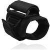 Tomedny Guanti di torcia per immersioni, guanti da immersione subacquea cinghia immersione regolabile manuale universale torcia e cinturino per le luci per immersioni accessori
