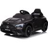 Macchina Elettrica per Bambini 12V Licenza Ufficiale Mercedes CLE53 Sedile in Pelle Nero
