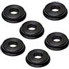 FPS BOCCOLE AUTO LUBRIFICANTI PIENE IN ACCIAIO DA 8 MM LOW PROFILE