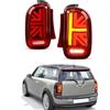 CKCD LED Fanali posteriori per MINI Clubman R55 2007-2014,Fanale posteriore con animazione d'avvio e indicatore di direzione sequenziale
