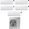 Samsung - Climatizzatore Samsung WindFree Avant S2 wifi penta split 9000+9000+12000+12000+18000 btu inverter A++ R32 AJ100TXJ5