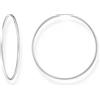 Thomas Sabo Orecchini a cerchio grandi in argento sterling 925 CR729-001-21, misura unica, Argento sterling, Nessuna pietra preziosa