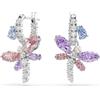 Swarovski x Ariana Grande Orecchini pendenti, Taglio misto, Libellula, Multicolore, Placcato rodio