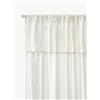 Westwing Collection Set di 2 tende in lino semitrasparente con orlo a tunnel Eleonara -