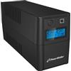 POWERWALKER Gruppo di Continuità BlueWalker Power VI 650 SHL LCD AVR Sinusoidale Simulata