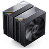 JONSBO Dissipatore Ad Aria CPU Jonsbo CA90 Dual Tower 1x130mm 1x120mm PWM RGB Nero