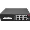 Switch PoE 4 porte PoE + 2 Uplink RJ45 SW0604POE-65-E