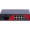 Safire Switch Hi-PoE 8 porte PoE + 1 Uplink RJ45 SF-SW0908HIPOE-120