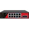 Safire Switch Hi-PoE 8 porte PoE + 2 SFP + 2 RJ45 10/100/1000Mbps