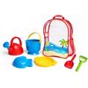 Hape Kit Zaino da Spiaggia, 24M+, Divertente Giocattolo Multicolore per Gioco all'Aperto in Spiaggia e Piscina