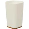 Feridras Portaspazzolino bianco effetto legno | Bamboo