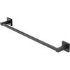 Feridras Portasciugamani 50 cm acciaio nero opaco | Black Rock