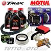 MOTUL - HIFLO - NGK - EBC Tagliando YAMAHA T-MAX 500 2008-2012 Olio Motul + Cinghia Filtri Pastiglie TMAX