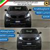 CONVERSIONE FARI FULL LED KIA SPORTAGE 3 6000K BIANCO LED CANBUS