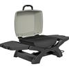 Outsunny barbecue elettrico 2300W, portatile da tavolo con ripiani laterali, colore nero. | Aosom Italy