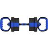 SPORTNOW Set Pesi Palestra 6 in 1 Multifunzione da 20kg Totali in Plastica e Sabbia, 125x18x18 cm, Blu | Aosom Italy
