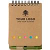 Set memo a spirale con memo stick penna e carta FSC®Rodrigo personalizzate o neutre