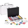 Dal Negro valigetta Fiches 200 poker chips valore 11,5 g
