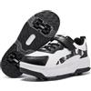YINGCSM Scarpe con Rotelle Scarpe Pattini Bambino Bambina Scarpe con Rotelle 4 Rotelle a Scomparsa Scarpe Sportive