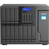 QNAP TS-1655 NAS Tower Intel Atom® C5125 8 GB DDR4 0 TB QNAP Turbo System Nero - TS-1655-8G