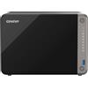 QNAP TS-AI642-8G server NAS e di archiviazione Tower ARM Cortex-A76 8 GB Nero - TS-AI642-8G