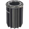 Techly 307483 Pistone A Gas Per Sedia Ufficio – Altezza Regolabile 28-39 Cm, Diametro 40/50 Mm, Nero, Ricambio Universale