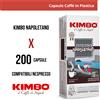 Kimbo 100/200 Capsule Caffè Kimbo Compatibili con le macchine Nespresso