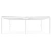 Bizzotto Pergola Ocean 3,6x7,2 bianco