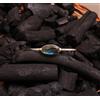 Wonderfull Labradorit Gemma 925 Argento Sterling Fatto a Mano Bracciale RM-25