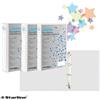 Starline Raccoglitore A4 bianco Kingshow - 4 anelli 65 mm - dorso 8 cm - 29,5x32 cm