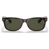 Ray-Ban Occhiali da Sole RB2132 902 New Wayfarer Marrone/Verde Unisex 58/18/145