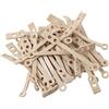 YUYTE Bigodini per Permanente, 50 Pz/pacco Donne Ragazza Onda Barre Perm Barre Set Bastoncini Fai Da Te Per Parrucchieri, Spessore Ragionevole, Buona Sensibilità Della Mano e Buona Elasticità