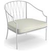 EMU COMO POLTRONA RELAX BIANCO 1204- C/1204