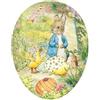 Uovo di Pasqua in cartone Beatrix Potter - 35 cm