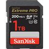 SanDisk SDXC Extreme Pro 1TB 200MB/s V30 UHS I - ITALIA