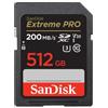 SanDisk 512 GB SDXC Extreme Pro 200 MB/s - ITALIA
