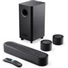 Majority Bowfell Halo Soundbar TV | 230W Casse per TV con HDMI eARC |