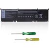 OPAHUTER 69KF2 86Wh Laptop Batteria per Dell XPS 15 9500 9510 9520 Precision 5550 5560 5570 M15 R3 R4 M17 R3 R4 Inspiron 7510 7610 7620 P87F P91F P45E G7 15 7500 G15 5510 5511 5515 5520 5521