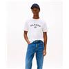 Tommy Hilfiger Maglietta Hilfiger Flock White Uomo