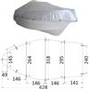 LALIZAS TELO RICOVERO MIS 4 PER BARCA DA 518cm a 580cm e larghezza 244cm BOAT COVER