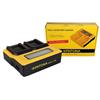 PATONA 7619 Caricabatterie DUAL LCD USB per Leica V-Lux 2, V-Lux 3 e Panasonic DMW-BMB9