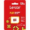 Lexar 128GB microSDXC PLAY UHS-I A1 U1 V10