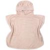 BAMBOOM Poncho Accappatoio Bamboom in Spugna di Bambù - Warm Pink - Taglia 0-2 Anni