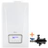 Baxi Caldaia A Condensazione Baxi Nuvola Century 26 IT Metano/Gpl Completa di Kit Scarico Fumi e defangatore : Kit Scarico Fumi - Adattatore Sdoppiato, Potenza Kw - 26 Kw