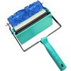 Luqeeg Rullo per Dipingere con Motivi, Rullo per Texture Artistiche Riutilizzabile con Bellissimi Motivi, Rullo in Gomma con Stencil per Pareti, Mobili, Tessuti, Materiale in Gomma,