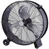 Zephir Ventilatore Industriale a Turbina Ø60cm con Ruote