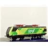 VITRAINS 2781 FS locomotiva E 464-565 livrea rebel revolution verde e gialla