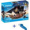 Playmobil Set 71530 Grande Ammiraglia Pirati e Set 7350 Motore Subacqueo In S...