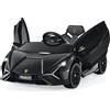 Macchina Elettrica Lamborghini per Bambini Da 12V, Veicolo Elettrico Cavalcabile